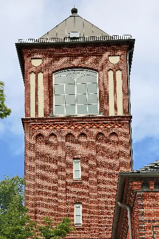 00 2123 Backsteingebäude Mit Turm In Varel
