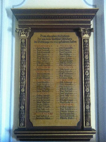 01 Gedächtnistafel Kirche Altdöbern