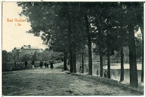 01237 Bad Gruben 1899 Allee Brück & Sohn Kunstverlag