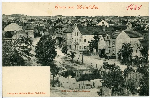01621 Weinböhla 1901 Blick Auf Weinböhla Brück & Sohn Kunstverlag