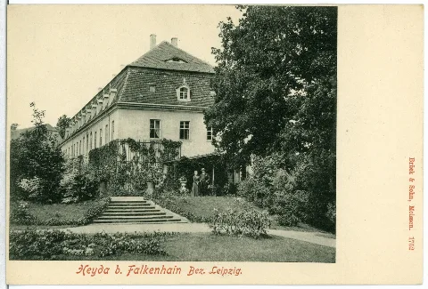 01752 Heyda Bei Falkenhain 1901 Ansicht Brück & Sohn Kunstverlag