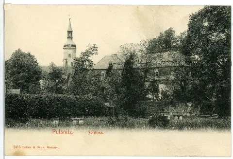 02415 Pulsnitz 1902 Schloß Brück & Sohn Kunstverlag