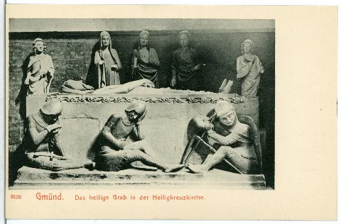 03126 Gmünd 1903 Das Heilige Grab In Der Heiligkreuzkirche Brück & Sohn Kunstverlag
