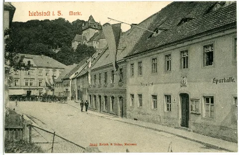 03442 Liebstadt 1903 Markt Brück & Sohn Kunstverlag
