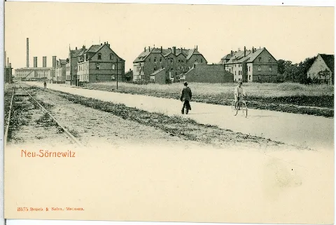 03575 Neu Sörnewitz 1903 Ortsblick Brück & Sohn Kunstverlag