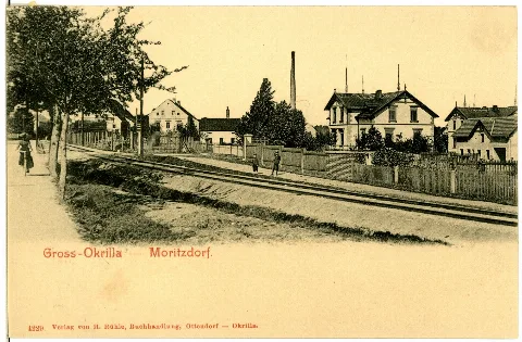 04229 Groß Okrilla 1903 Moritzdorf Brück & Sohn Kunstverlag