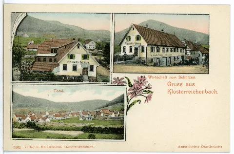 05362 Klosterreichenbach 1904 Ortsansichten Brück & Sohn Kunstverlag