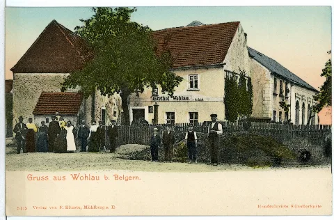 05445 Wohlau 1904 Gasthof Brück & Sohn Kunstverlag