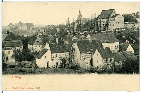 05473 Leisnig 1904 Blick Über Leisnig Brück & Sohn Kunstverlag
