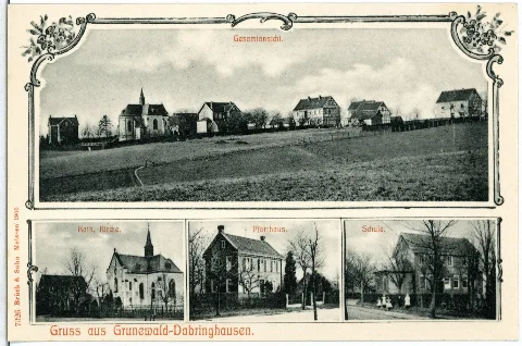 07326 Grunewald 1906 Ortsansichten Von Grunewald Dabringhausen Brück & Sohn Kunstverlag