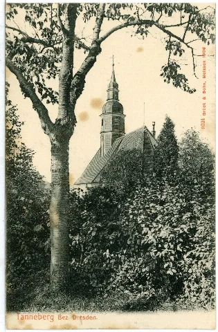 08024 Tanneberg 1906 Kirche Brück & Sohn Kunstverlag