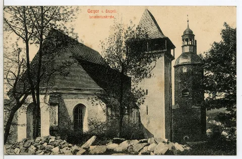 08857 Geyer 1907 Blick Auf Geyer Brück & Sohn Kunstverlag