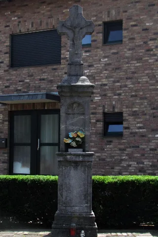This is a photograph of an architectural monument.It is on the list of cultural monuments of Dormagen, no. 1.20.