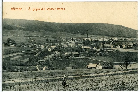 10791 Wilthen 1909 Gegen Die Weifaer Höhen Brück & Sohn Kunstverlag