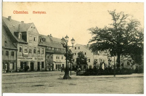 11842 Olbernhau 1910 Markt Brück & Sohn Kunstverlag