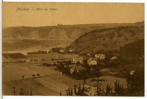 12096 Diesbar 1910 Blick Ins Elbtal Brück & Sohn Kunstverlag