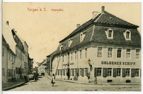 12552 Torgau 1911 Klostraße Und Goldenes Schiff Brück & Sohn Kunstverlag