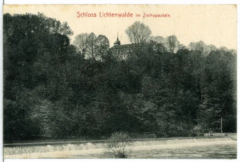 13053 Lichtenwalde 1911 Schloß Lichtenwalde Im Zschopautale Brück & Sohn Kunstverlag