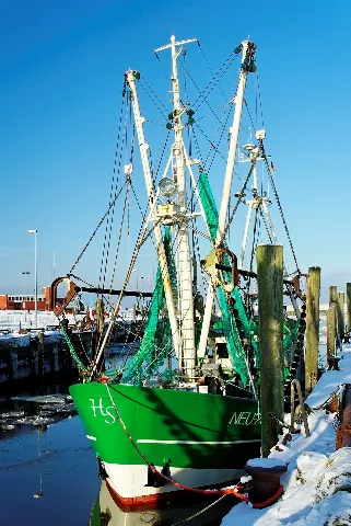 1410 Krabbenkutter Neuharlingersiel Hafen