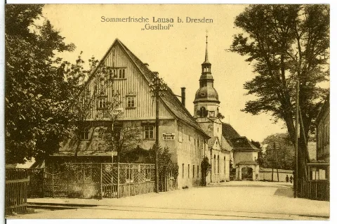 14754 Lausa 1912 Gasthof Brück & Sohn Kunstverlag