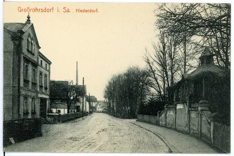 15534 Großröhrsdorf 1913 Niederdorf Brück & Sohn Kunstverlag