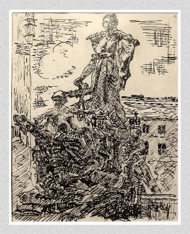 1928 Stettin Manzelbrunnen