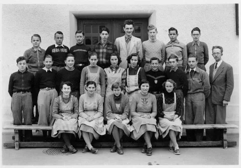 1953, 3 Te Sek. Lehrer Bunjes, Amriswil