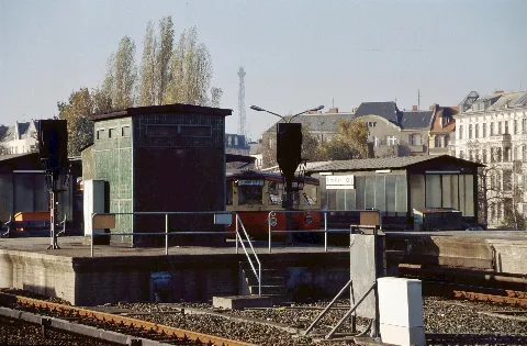 The station was opened as the western terminus of the Berlin Stadtbahn on February 7, 1882, during the construction of the Berlin Stadtbahn. When operation of the S-Bahn in West Berlin was transferred from the Deutsche Reichsbahn (GDR) to the Berliner Verkehrsbetriebe (BVG) on January 9, 1984, the first train operated by the BVG departed from Charlottenburg station at 4:00 a.m. for the Friedrichstraße station in East Berlin. At the beginning of 2003, construction work began at Wilmersdorfer Straße subway station to improve interchange with the U7 subway line. The two S-Bahn platforms were demolished and modern new ones built about 200 meters further east. The two regional train platforms were not relocated.