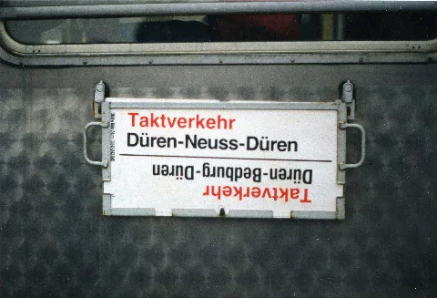 1995 05 27 Sa N8904 Taktverkehr Dn Bedburg N39N Origabzg An Probahn Ofwh600Dpi