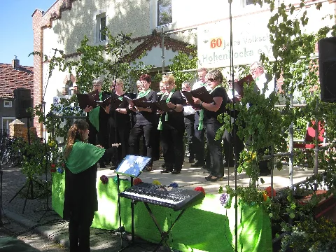 20. Amtssängertreffen In Hohenbocka, Auftritt Gemischter Chor Schwarzbach, 01