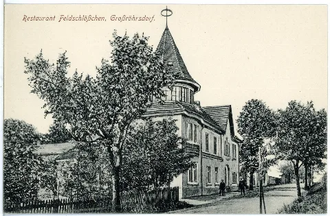 20011 Großröhrsdorf 1916 Restaurant Feldschlößchen Brück & Sohn Kunstverlag