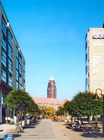 20011006200Ar Dresden Ferdinandstraße Rathausturm