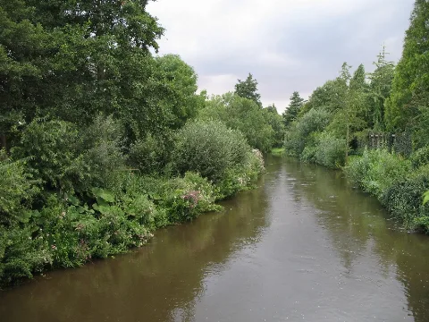 2007 07 30,06, Rheda Wiedenbrück, Ems, Mündung Der Umflut