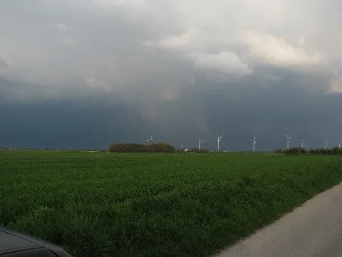 2008 05 01 Gewitterwolken Über Reußenköge Und Struckum