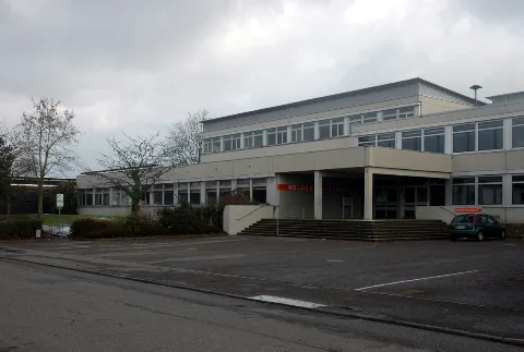 20090214 Lauffen Hölderlin Gymnasium Vorne