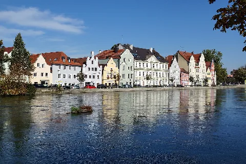 2012 10 06 Landshut 006 Isar, Hammerinsel (8061811248)
