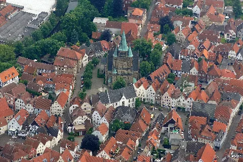 20140601 125220 Marktplatz Und St. Laurentius, Warendorf (Dsc02214)