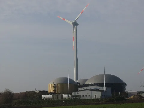 20141101 Xl Hybridkraftwerk Hybrid Power Plant Windkraftanlage Wka Bei Prenzlau 1161