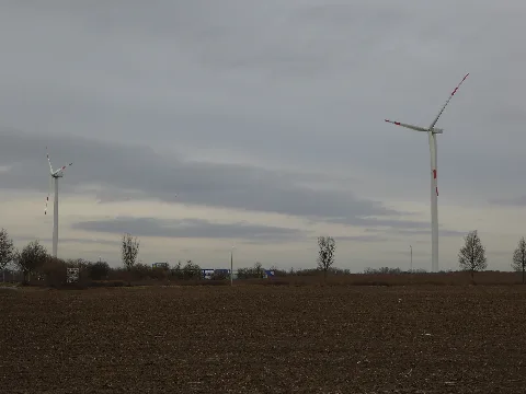 20160129 Xl P1020417 Windkraftanlagen (Wka) Bei Herzfelde
