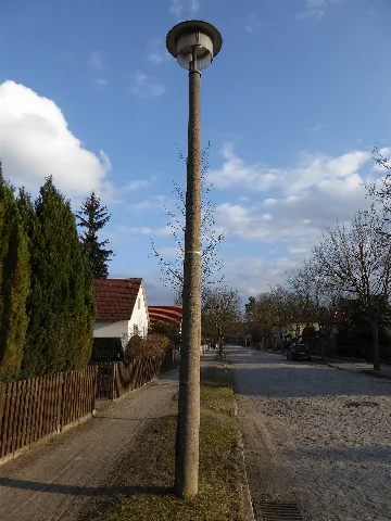 20160212 Xl P1020461 Ddr Strassenlampen Karl Marx Strasse Strausberg Vorstadt