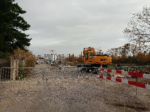20181101 Emil Behring Weg Baustelle Ii