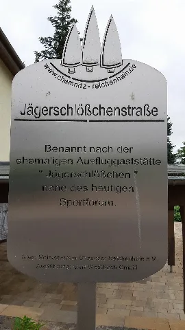 2021 06 23 Chemnitz Jägerschlößchenstraße Informationstafel