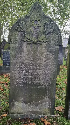 2023 10 17 Krimke Grabmal Auf Dem Jüdischen Friedhof An Der Strangriede In Hannover, 05