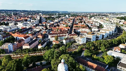 202408 Aerial View Of Neu Ulm