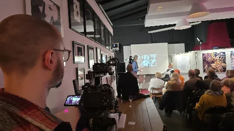2025 11 18 Buchvorstellung "Das Haus Hannover. Abgedankt?" Im Kunstladen, Lister Straße 3, Mit Heinrich Prinz Von Hannover Und Klaus Ritgen