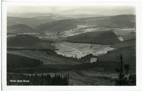 24828 Sosa 1929 Blick Nach Sosa Brück & Sohn Kunstverlag