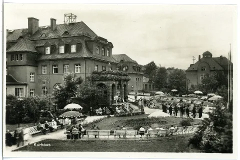 25240 Oberschlema 1930 Kurhaus Brück & Sohn Kunstverlag