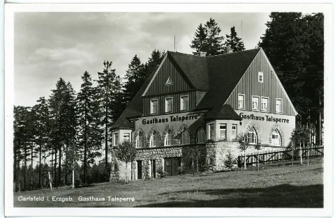 26126 Carlsfeld 1933 Gasthaus Talsperre Brück & Sohn Kunstverlag