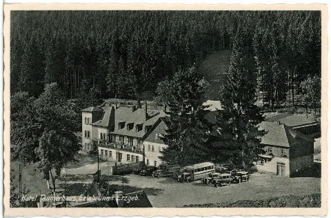 26501 Erlabrunn 1935 Hotel Täumerhaus Brück & Sohn Kunstverlag