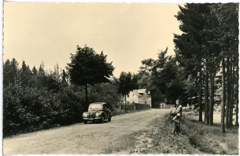 28953 Bergen I.v. 1955 Gasthof Waldschlößchen Brück & Sohn Kunstverlag